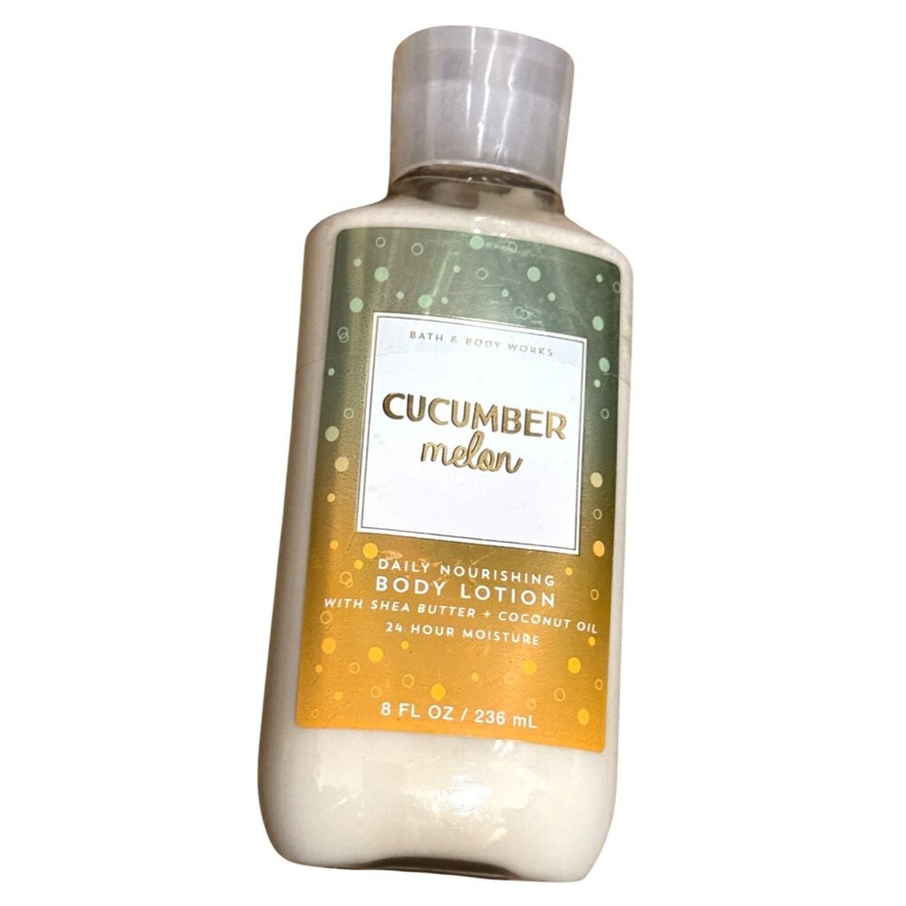Bath & Body Works Cucumber Melon Daily Nourishing Body Lotion 8‎ Fl Oz